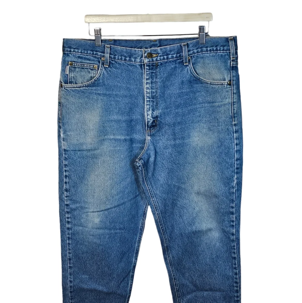 Carhartt Jeans: Men's 101512 406 Made‎ USA Made Relaxed Fit Cotton Denim 40 X 32